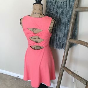 ◦ ALTAR'D STATE ◦ Bright pink dress with cute back